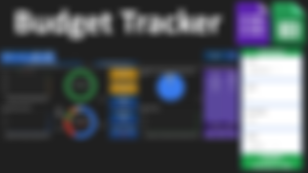 Budget Tracker 4G Pro - Single Currency (Dark Theme)