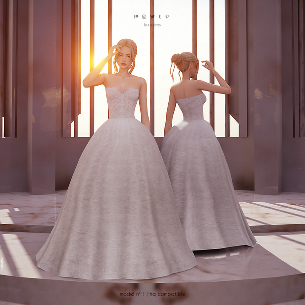 sims 4 bridesmaid dresses Wedding Collection - *Update* Fit: Standard Fit formal women's light blue size:42
