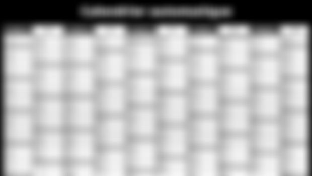 Calendrier automatique