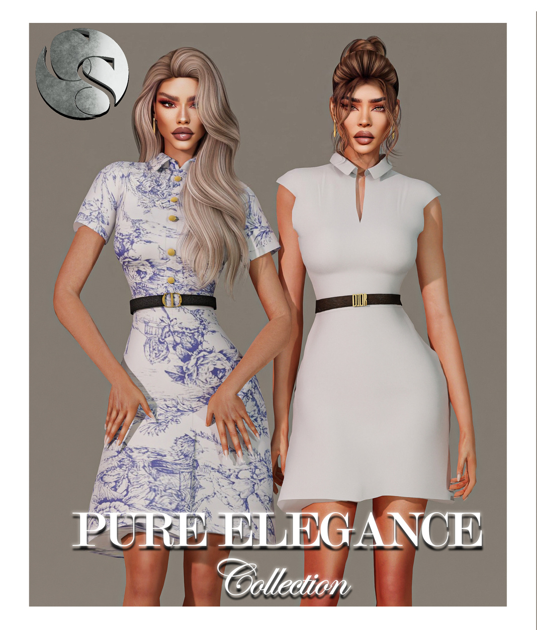 CAMUFLAJE - Pure Elegance Collection (2 Dresses + Earrings) FG & FP |  Patreon