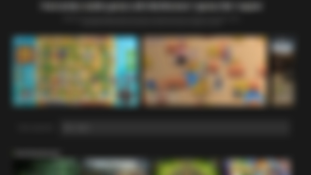 Sneak-peek: A "similar games" landing page