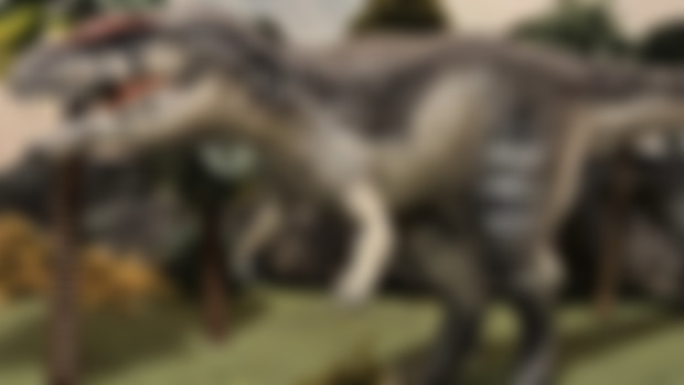Painted JPOG Carcharodontosaurus