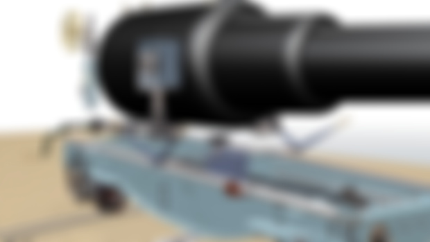 12.5 RML Gun on Small Port Mounting