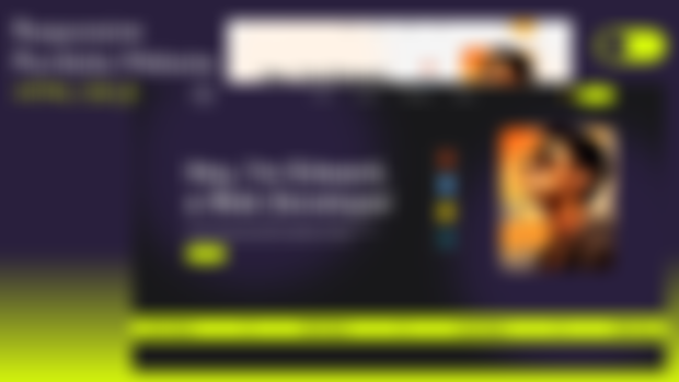 Portfolio Website HTML CSS Javascript | Responsive Web Design | Website Template