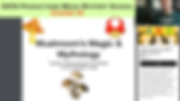 DATA Mystery School Course #3 Mushroom's Magic and Mythology