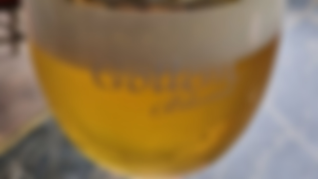 Gollem Blonde Beer with Yoghurt Topping