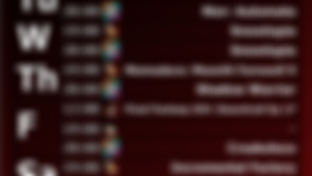 Schedule 08/09 - 08/09/24