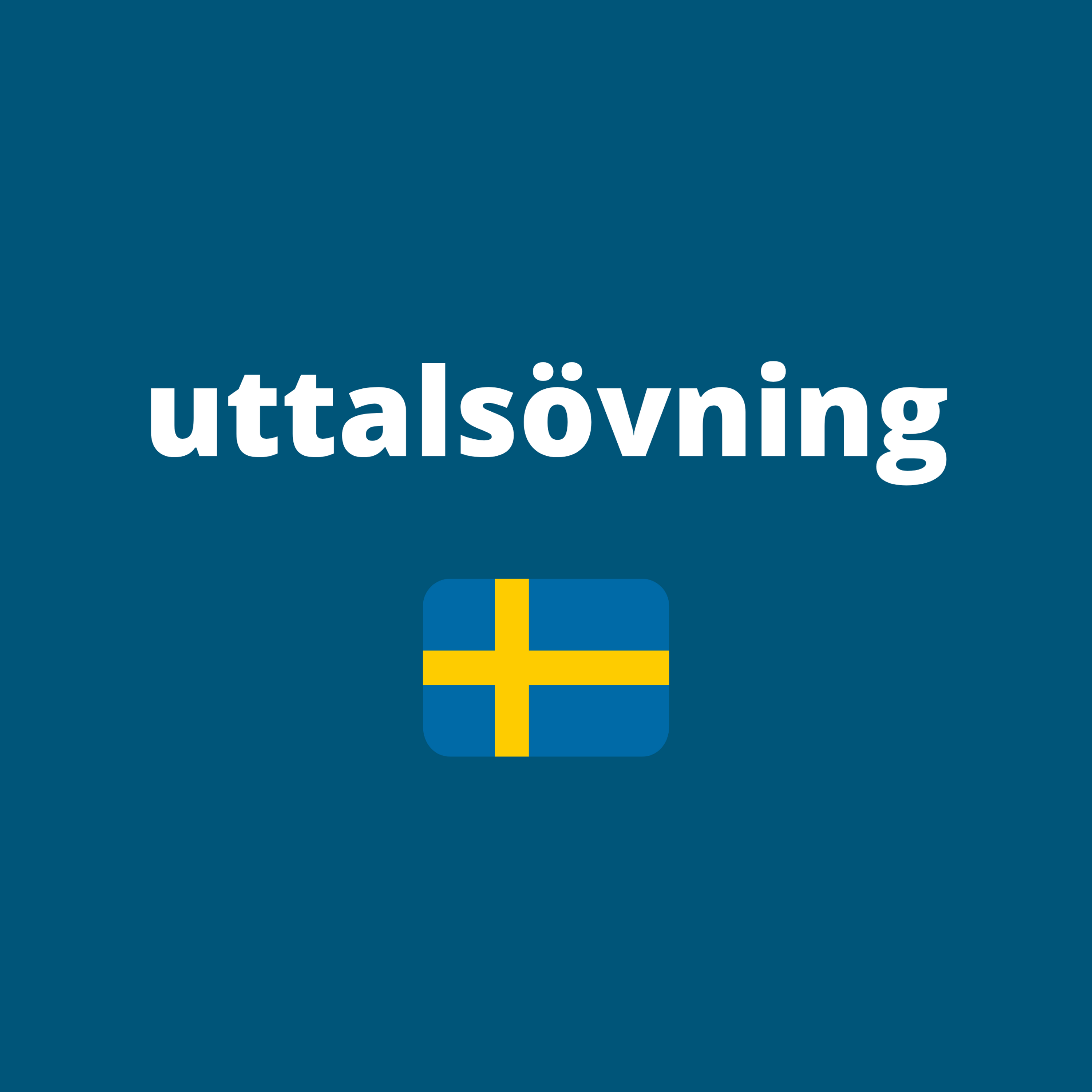 Uttalsövning #246