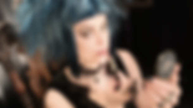 A Shock of Blue Hair