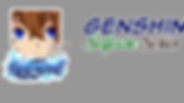 Genshin Selfcare Stickers WIP 1 - September Rewards