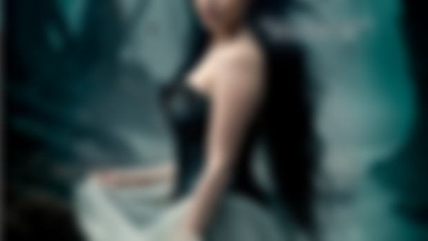 Amy Lee in Gothic forest