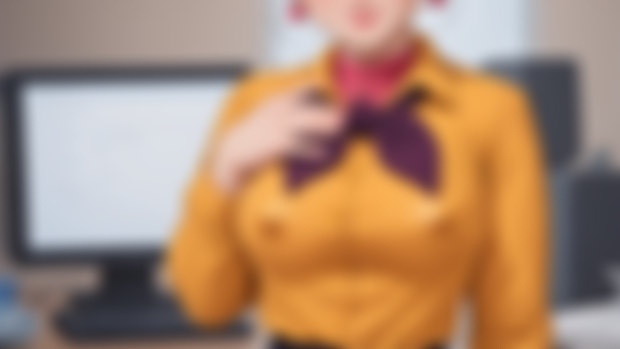 Chichi , working in office...Preview