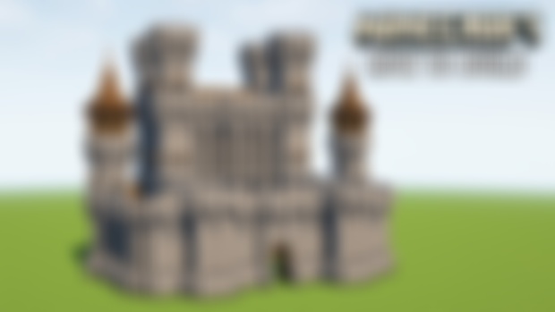 "Minecraft How to Build Simple Starter Castle"