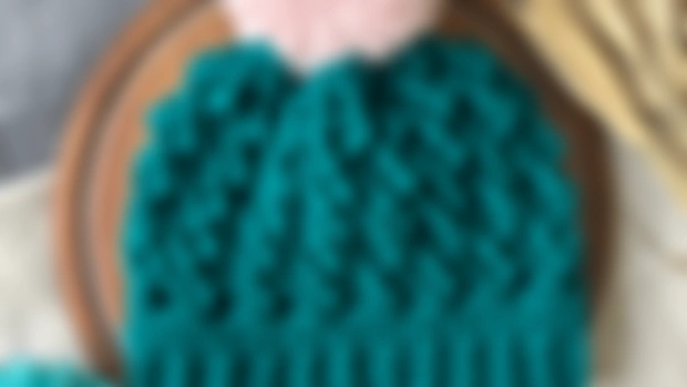 Crochet Cancer Challenge Hat