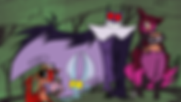 CRYPTID SAFARI quadrant line-up doodle