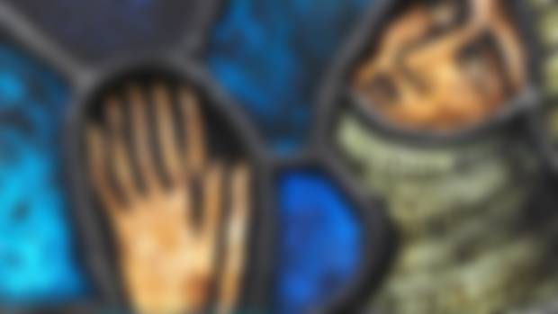 Our stained Glass knight has inspired a new cover and new title