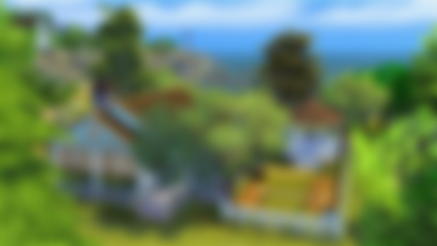 Cute country house