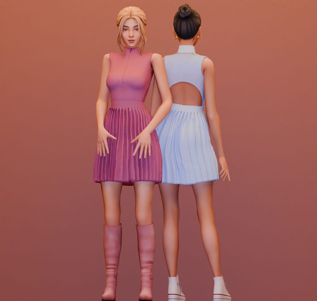 sims 4 cute dress Laya Dress" by cinnamon-sims Connect with us on Instagram for daily content of CC & mod finds! Featured here! https://snootysims.com/mods/laya-short-cute-dress-for-female-alpha/ HAPPY SIMMINGS! - - - - - - -
