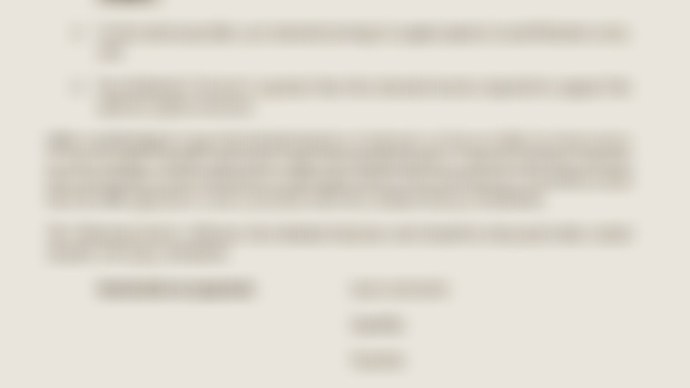 Specialized financing 