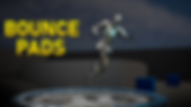 🌌 Bounce Pads - Unreal Engine 5.0