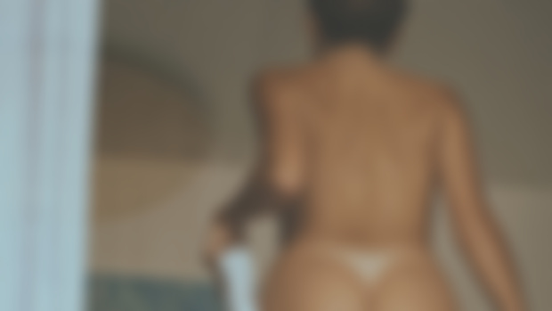 Lana & a towel (Low Resolution & Censored)