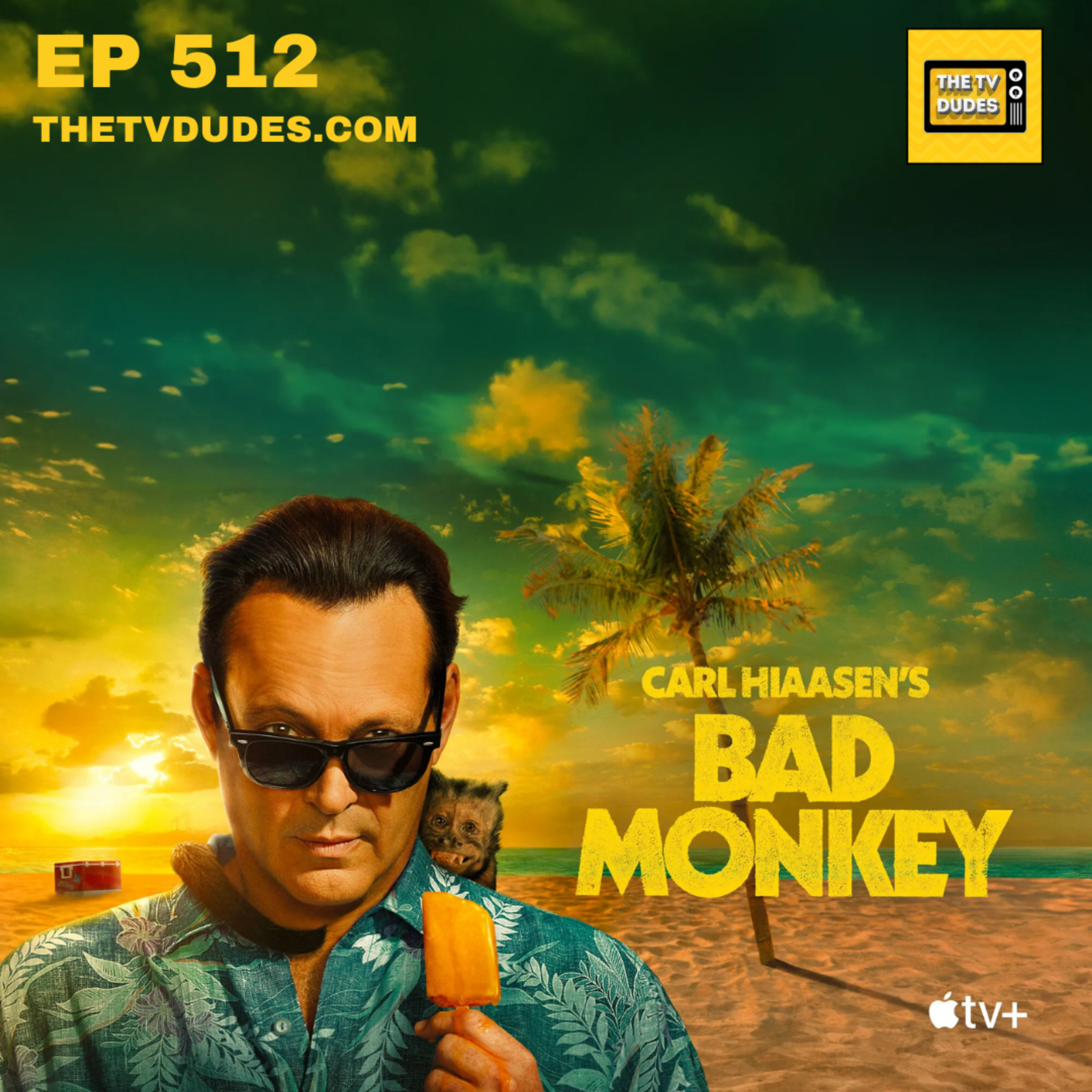 Bad Monkey (plus assorted Apple+ goodness) episode artwork