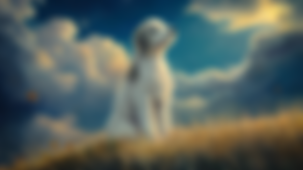 NEW ART - Huan, the Hound of Valinor!