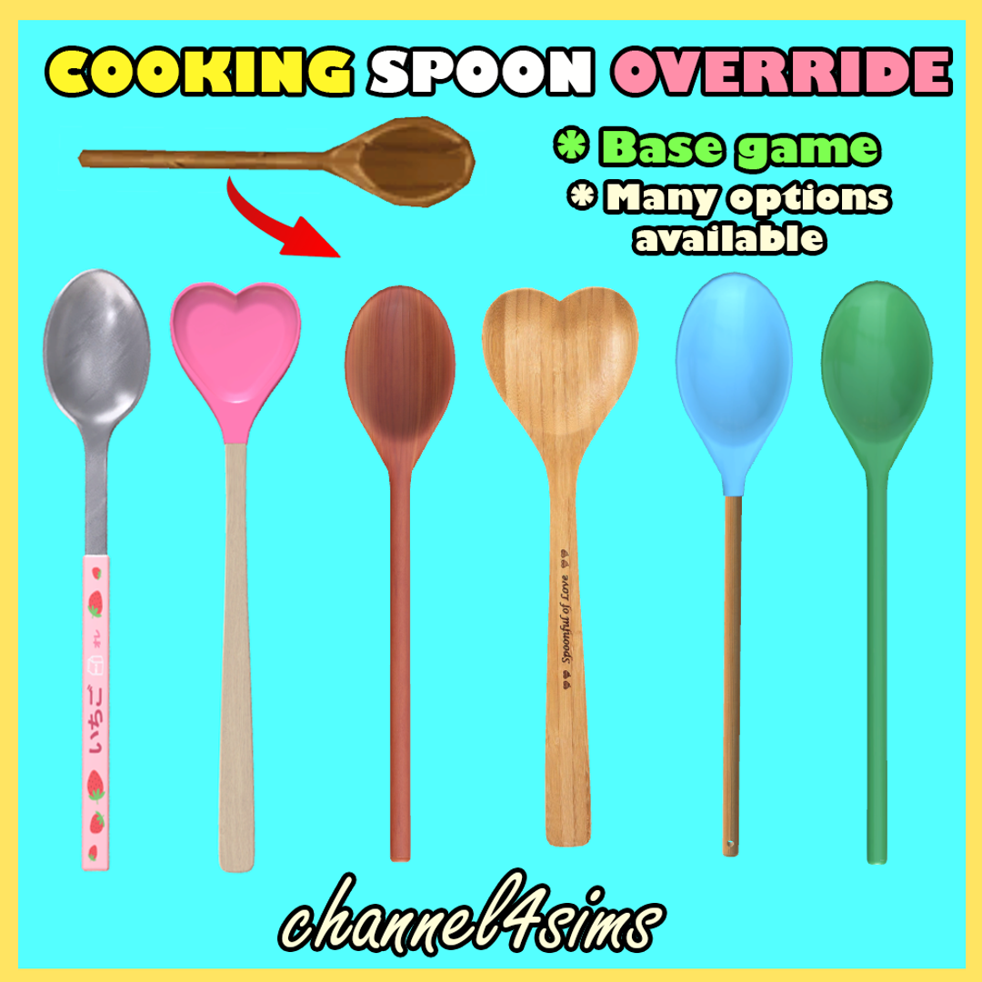 TS4: Cooking Spoon OVERRIDE | Patreon