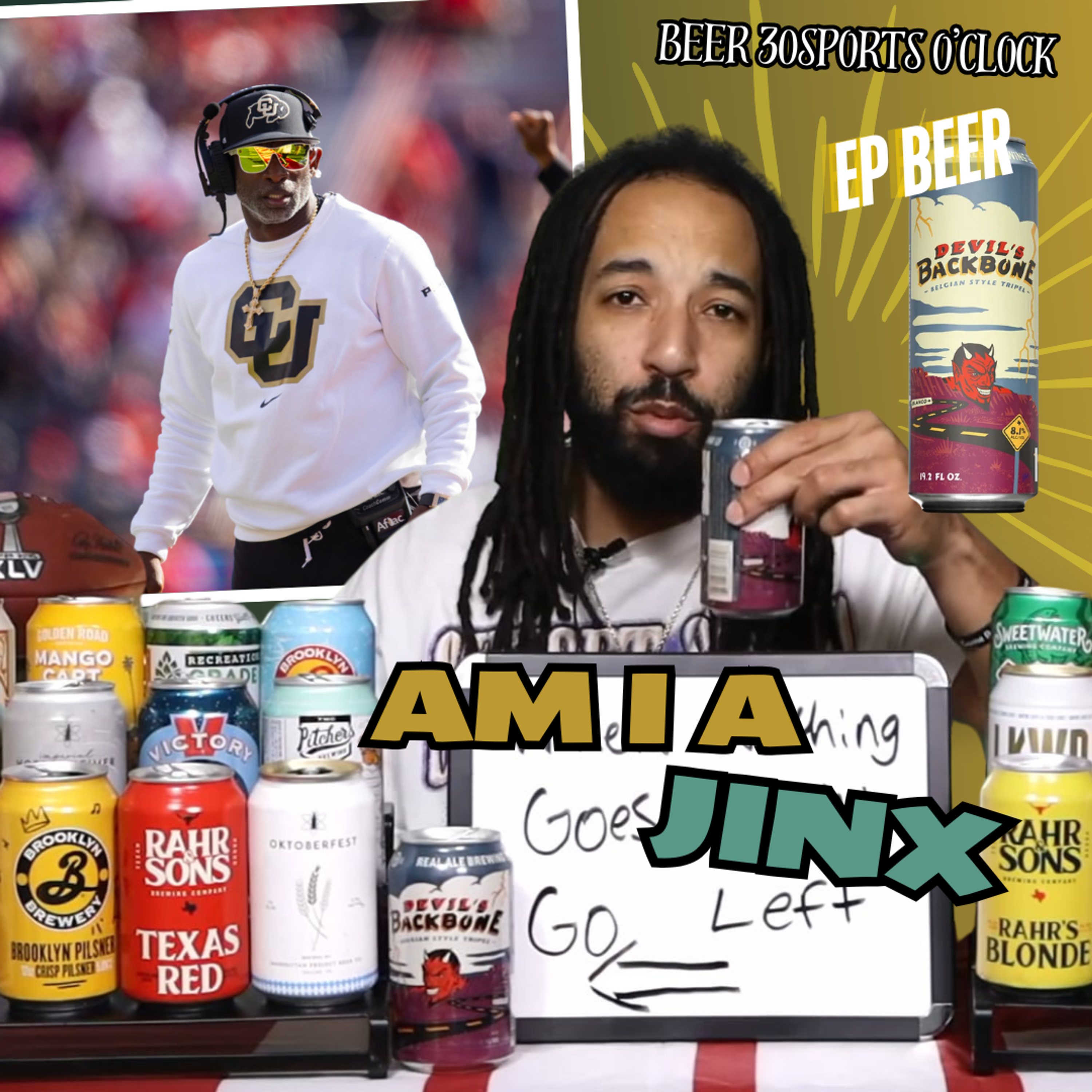 Beer 30 Sports O'clock: Am I a Jinx episode artwork