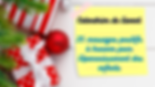 Le calendrier de l'avent des messages positifs 