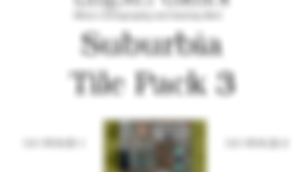 Post Apocalpytic Suburbia Tile Pack 3!