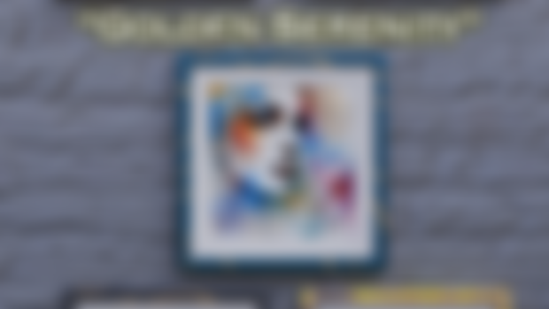 Sims 4 Paintings "Golden Serenity" |cc|