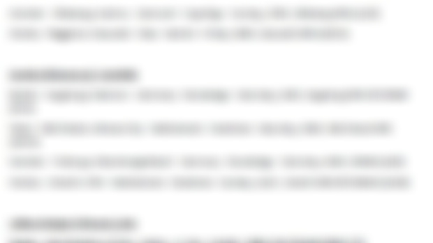 Cheat Sheet - November 30th 2024