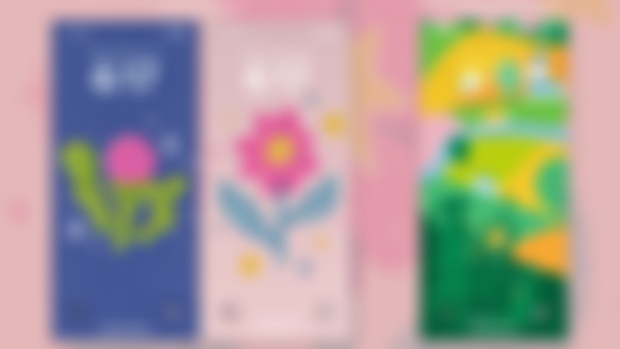 Nov Wallpapers - Risograph!
