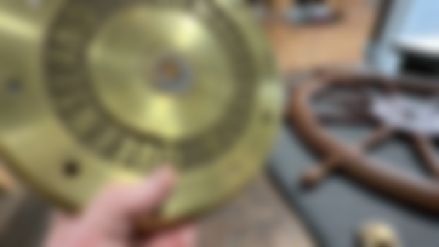 Ships Wheel (Brass) Progress