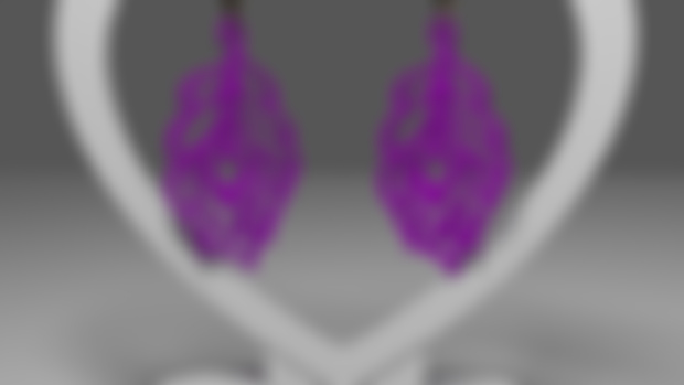 Feather earrings