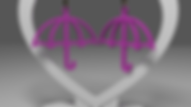 Umbrella earrings