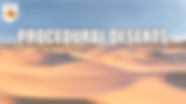 Procedural Desert Blender 4.3