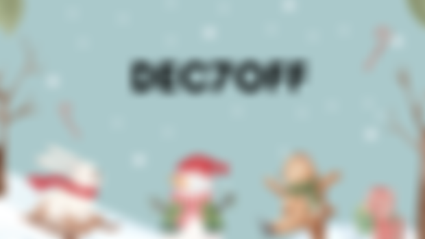 7% OFF December!