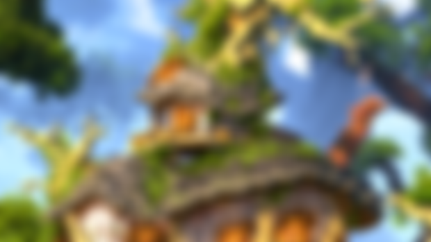 Fantasy Overgrown Cottage (Java Download)