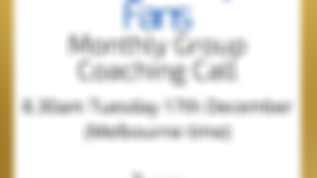 December Group Coaching Call