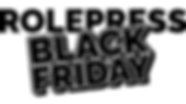 Last days of Rolepress Black Friday!