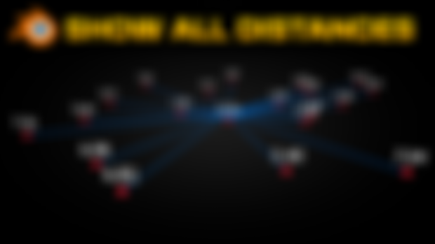 Project File - Show Distance from Each Point to a Single Location in Blender Geometry Nodes