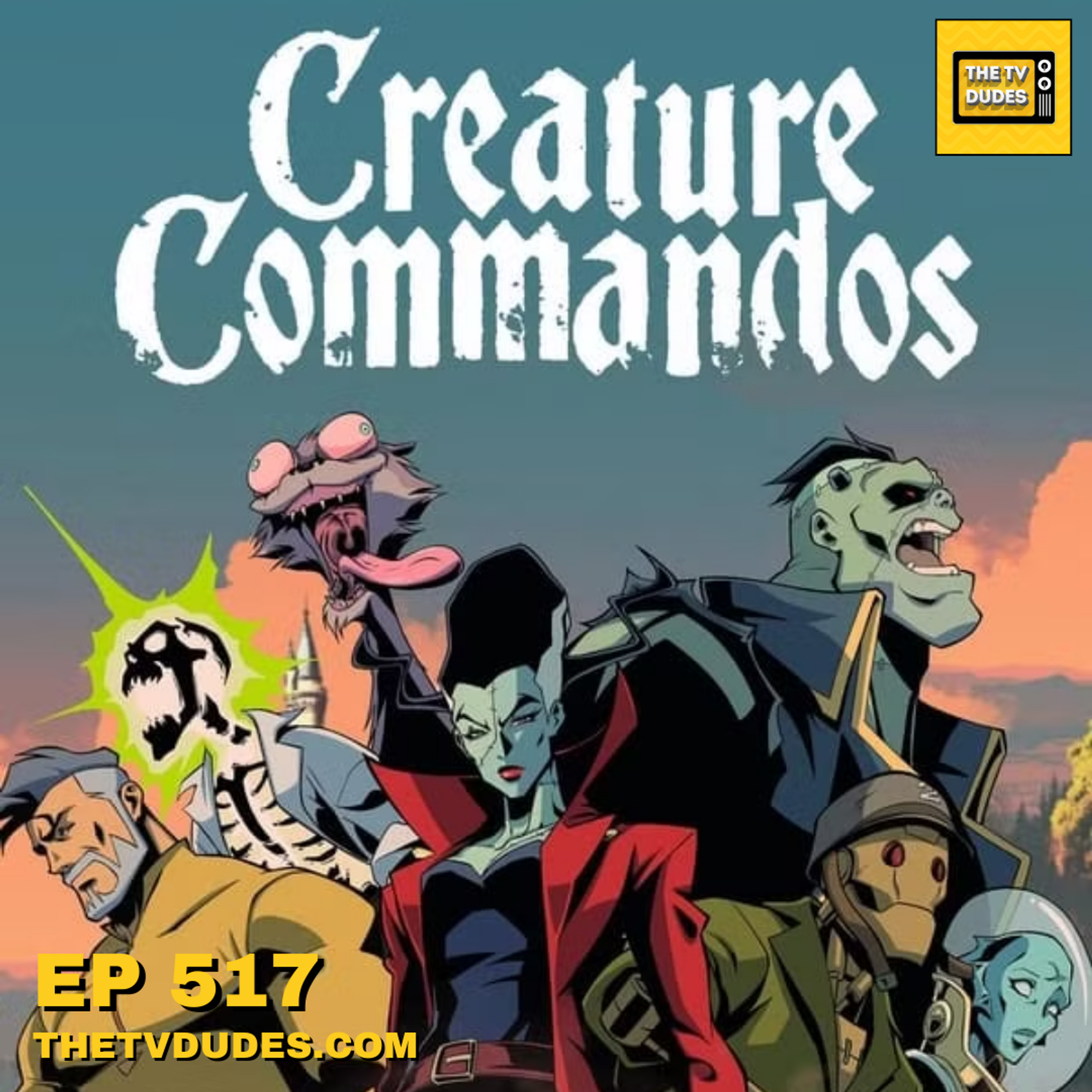 Creature Commandos! episode artwork