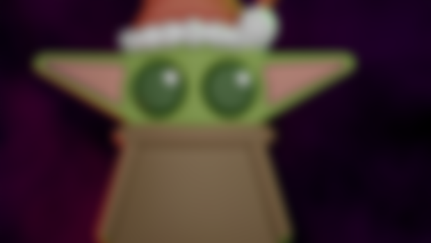  Christmas Grogu wall button and ornament.
