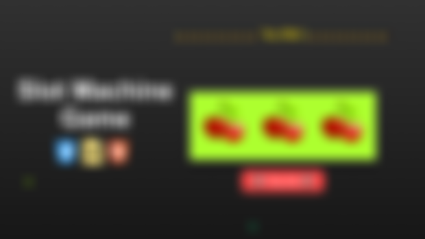 Create a Fun Slot Machine Game with HTML, CSS & JavaScript!