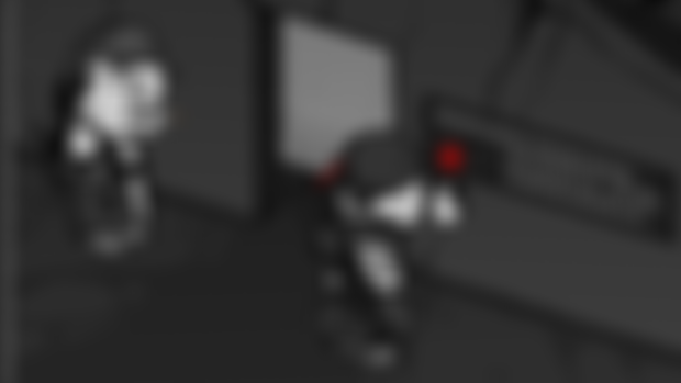 Deimos's smoking hand.