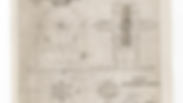 Rare Tesla Turbine Technical Drawings