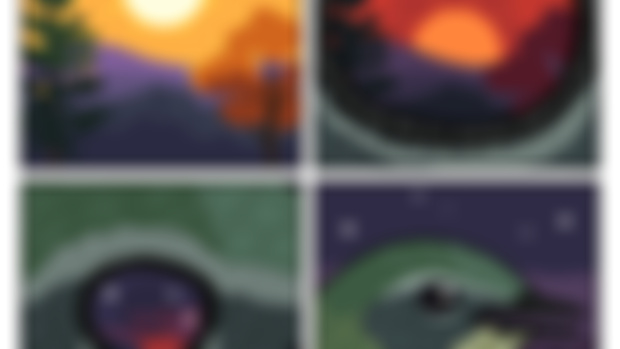 December comic: Northern Lights
