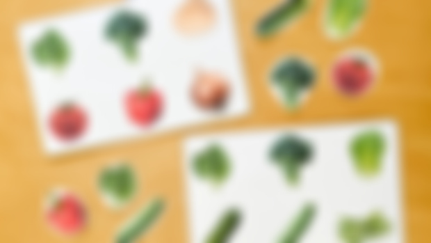 Picture to Picture Match - Vegetables